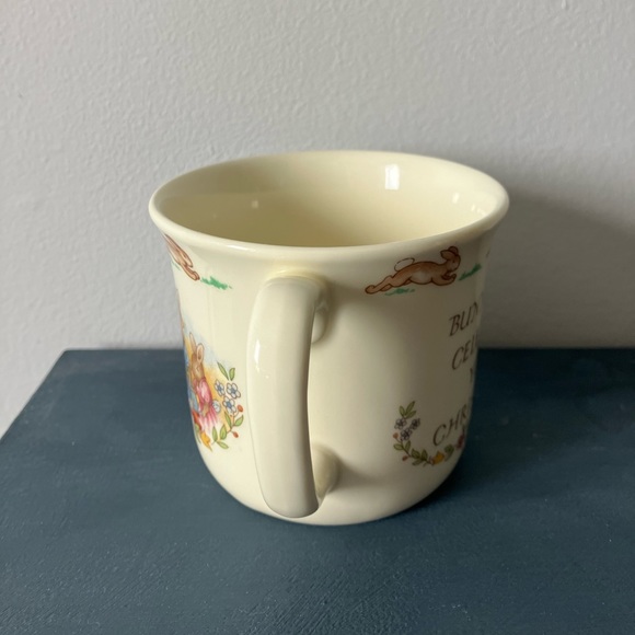 Bunnykins Royal Doulton “celebrate your christening” mug - Picture 2 of 6